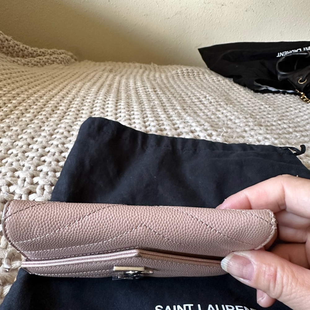 Authentic YSL card case